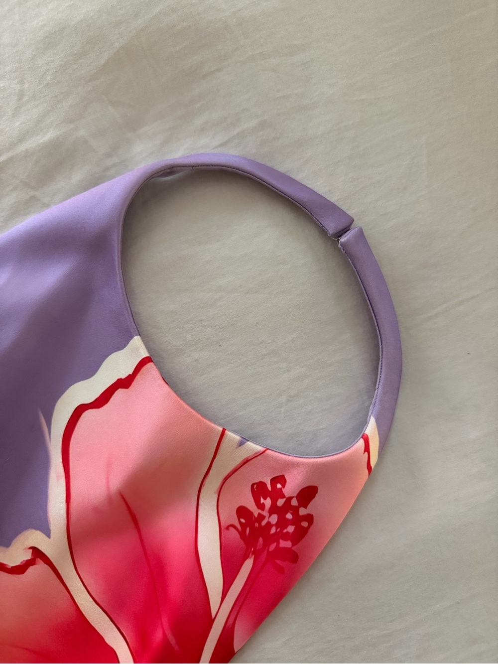 Retrofête Drexley Dress Hibiscus Lavande - Picture 6 of 8